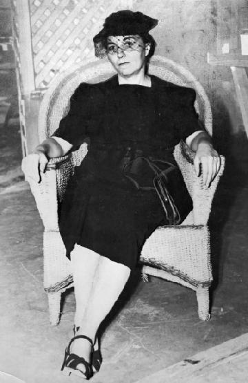 Muna Lee, in her home in Old San Juan, during its renovation.