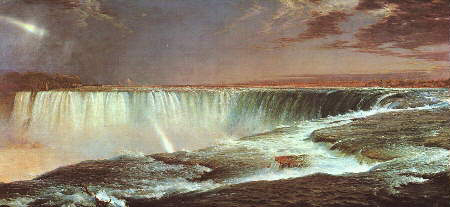 NIAGARA FALLS by Frederic Edwin Church (1857)