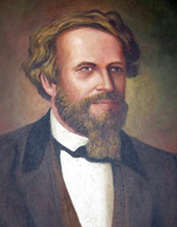 Ephraim George Squier (1821–1888). Click on portrait to see his 1851 map of Nicaragua.