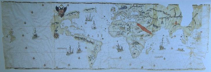 Juan Vespucci's 1526 World Map